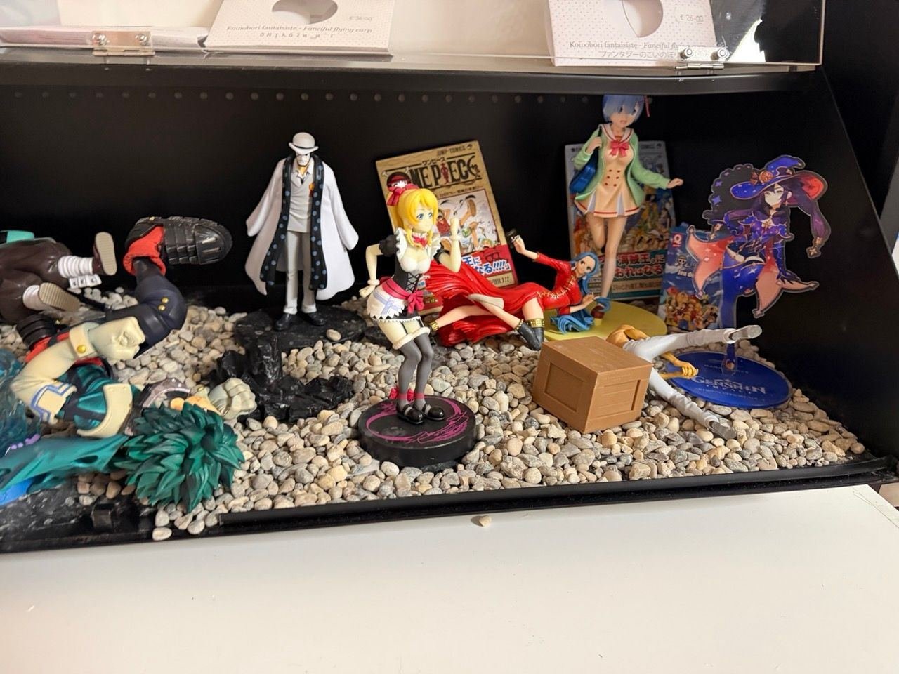 Lot de figurines - franchise japonais Mangas 20 pcs environ